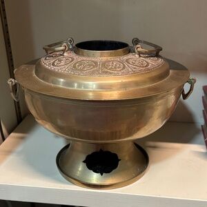 🔥Vintage Korean Brass Brazer with Handles🔥